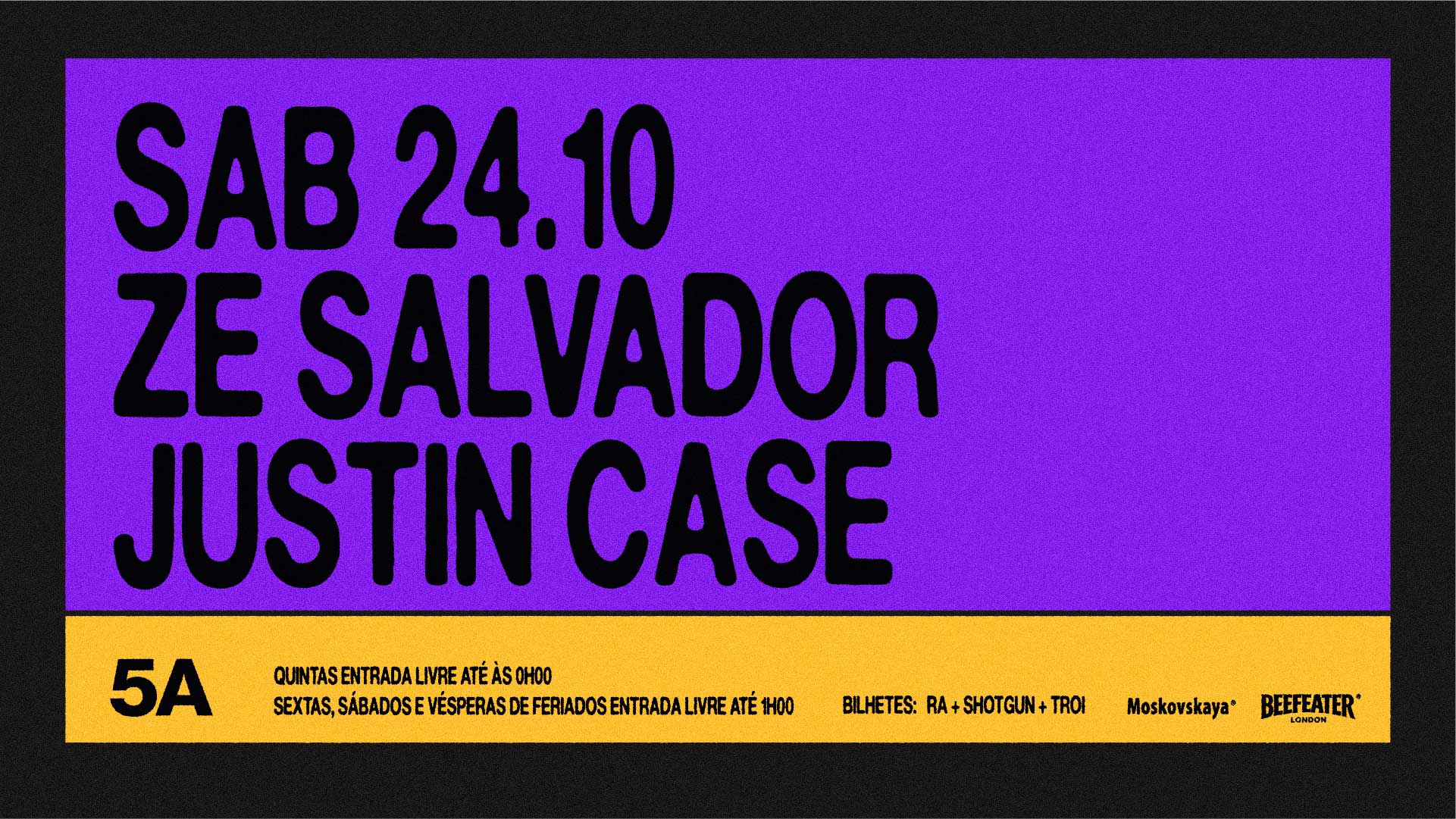 Ze Salvador + justin case