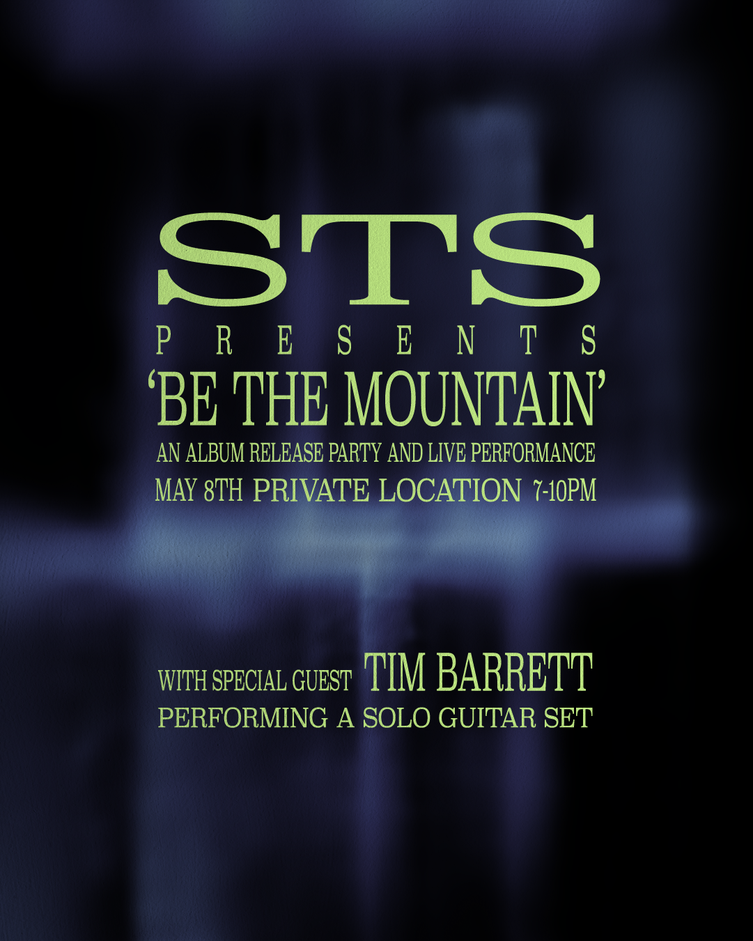 STS - Be The Mountain - Release Event