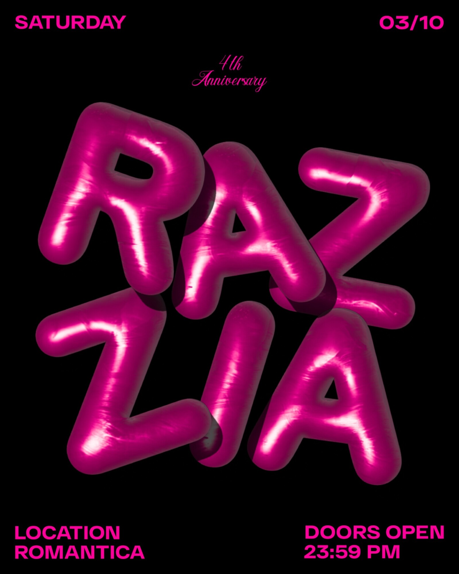 RAZZIA 4th anniversary