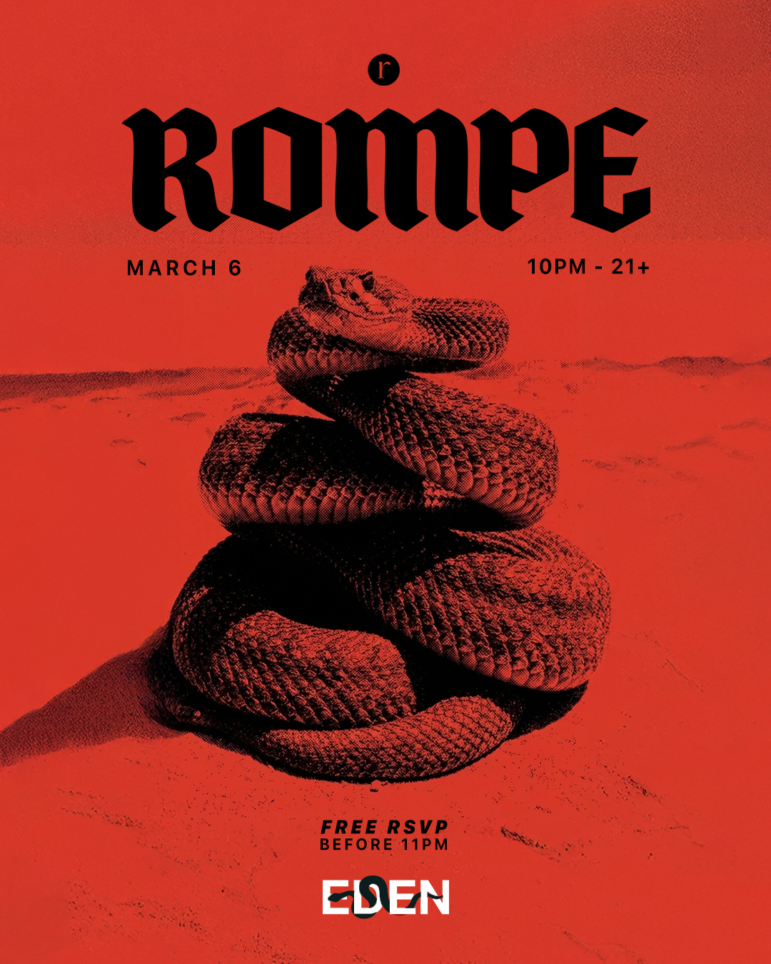 Rompe - Reggaeton & Latin Tech House (21+) → FREE RSVP