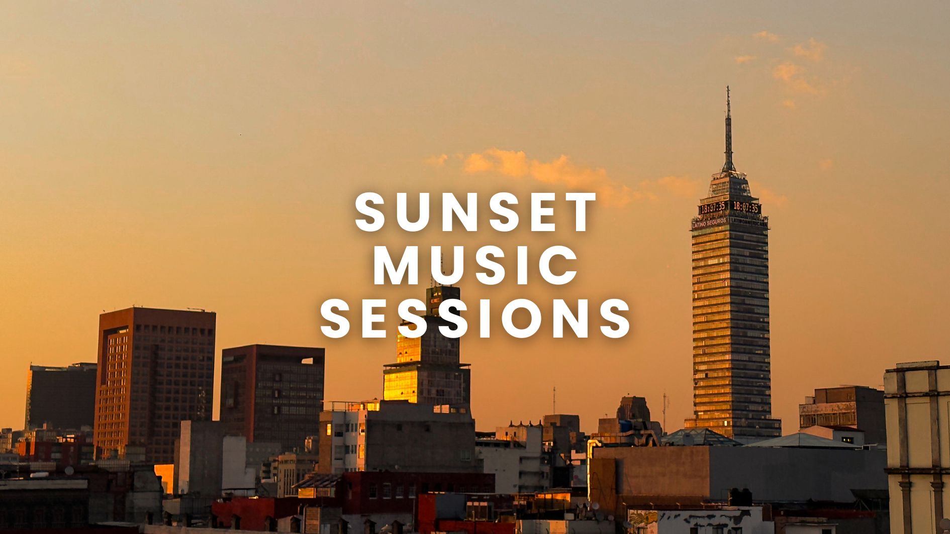 Flyer de Sunset Music Sessions