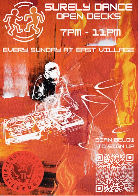 Surely Dance Open Decks at East Village