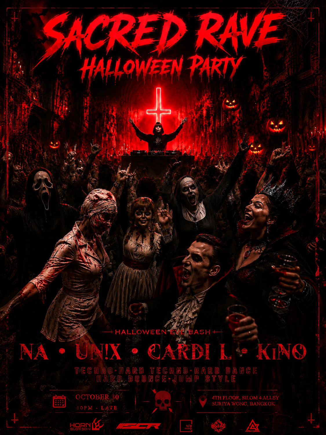 SACRED RAVE Halloween Party by ShanghaiCityRadio