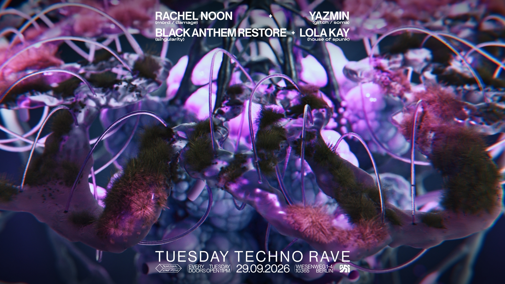 ✦encore.une.fois✦ / TUESDAY TECHNO RAVE