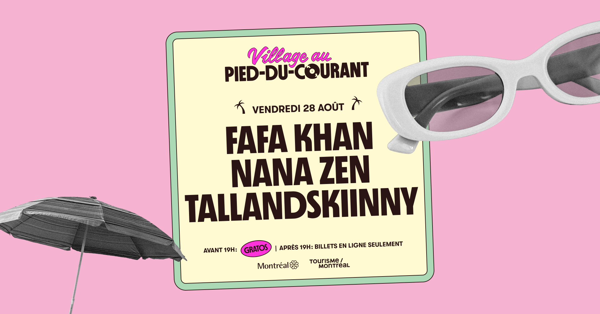 Village au Pied-du-Courant - FAFA KHAN, Nana Zen & Tallandskiinny