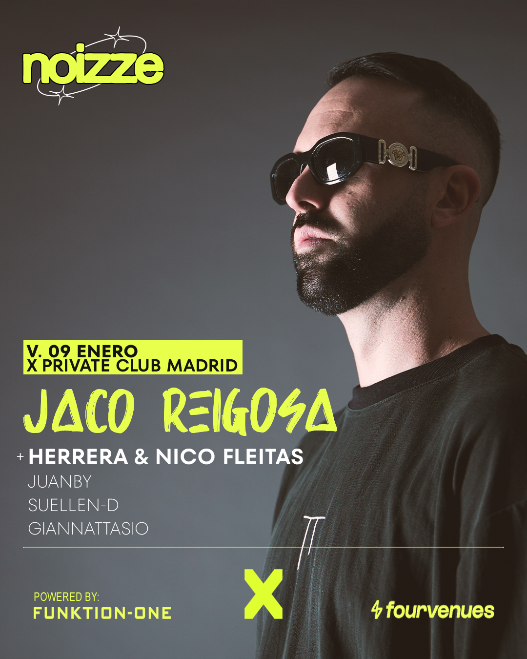 NOIZZE with Jaco Reigosa (Amnesia Ibiza, Club Chinois, Tantra...)