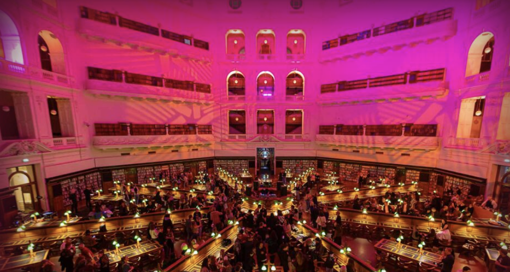 Library Up Late x Now or Never