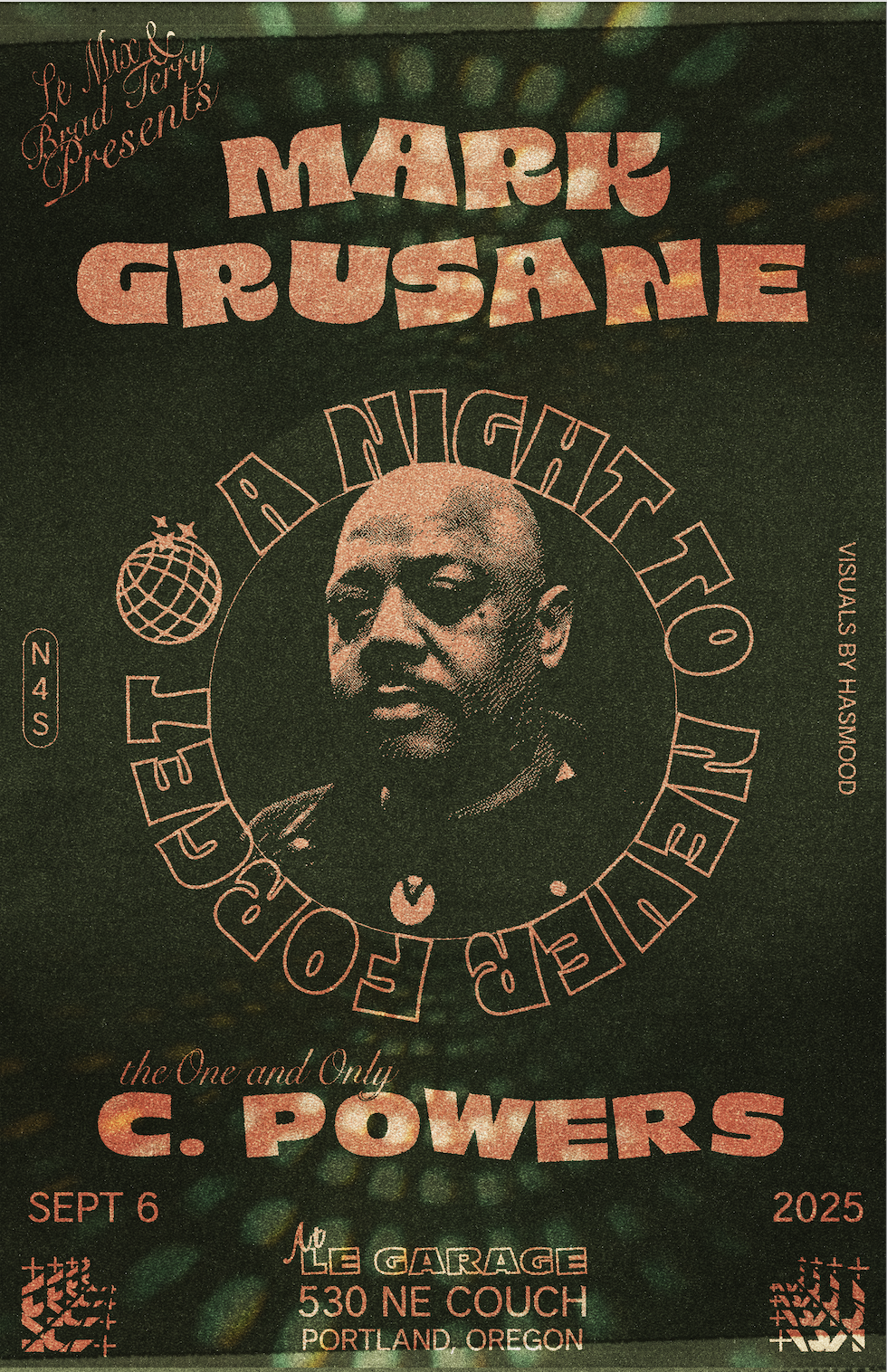 A Night to Never Forget at TBA - Le Garage, Portland