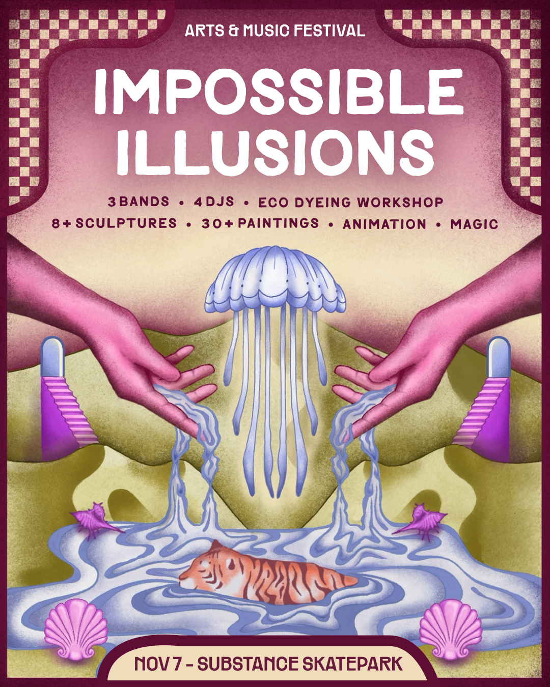 Skatepark Art & Music Festival: Impossible Illusions
