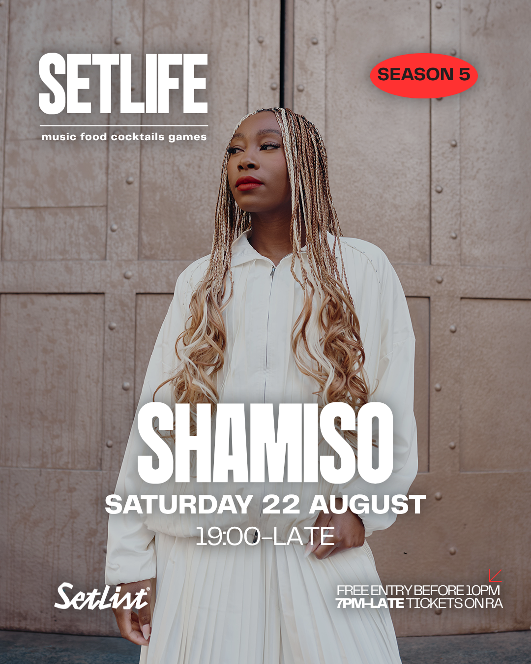 SETLIFE present Shamiso