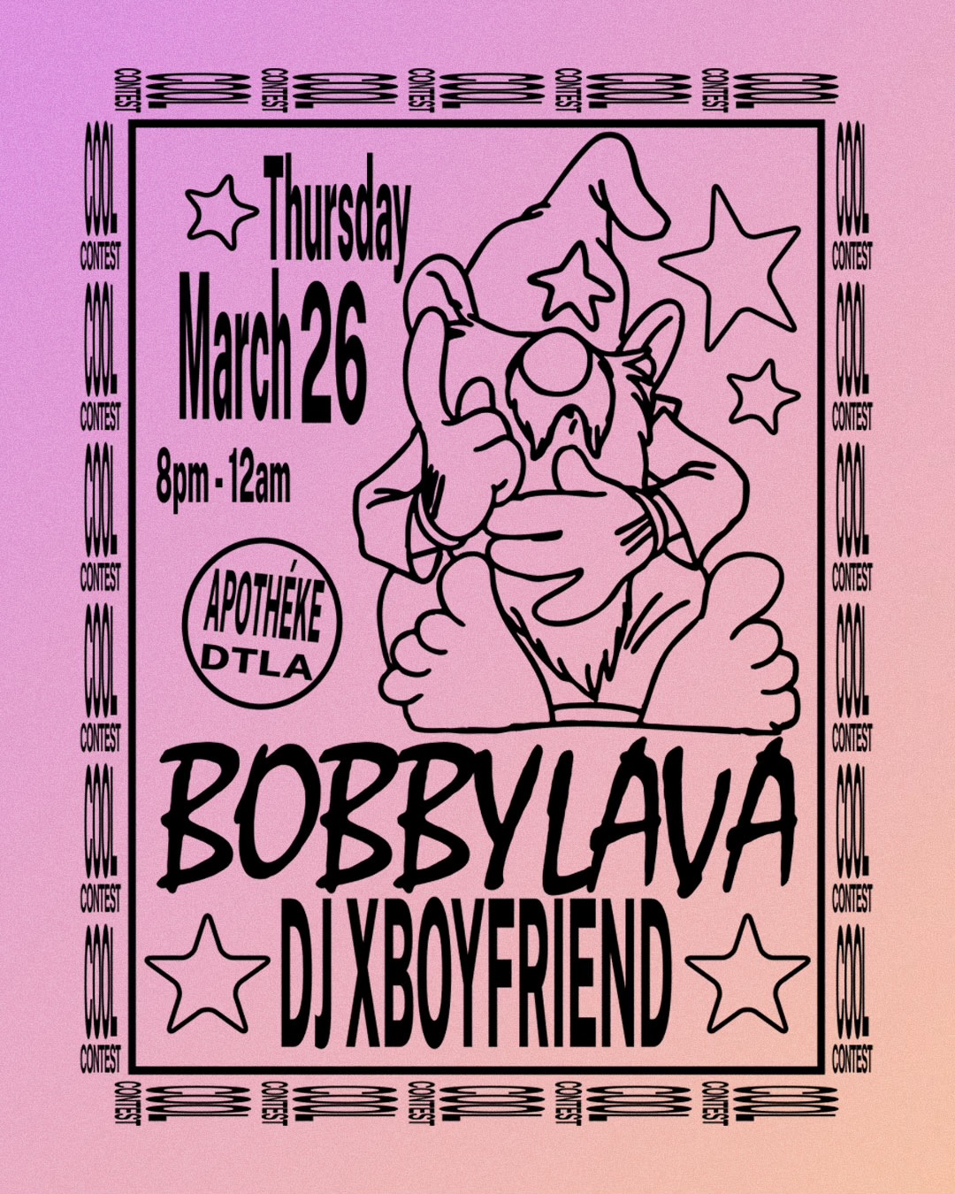 Cool Contest / Bobby Lava & DJ Xboyfriend
