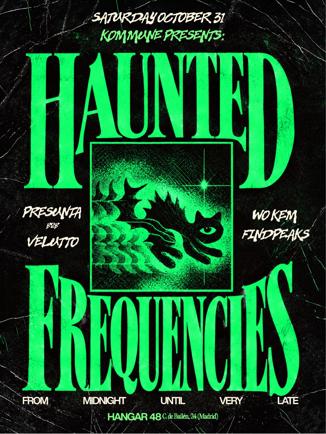 Kommune: Haunted Frequencies at Hangar48 Club