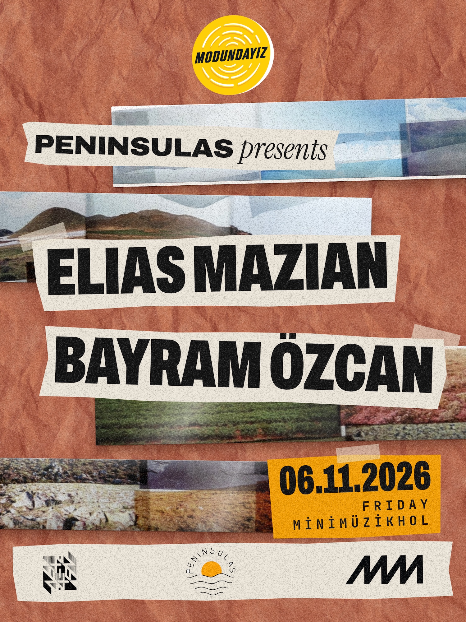 Peninsulas presents: Elias Mazian & Bayram Ozcan