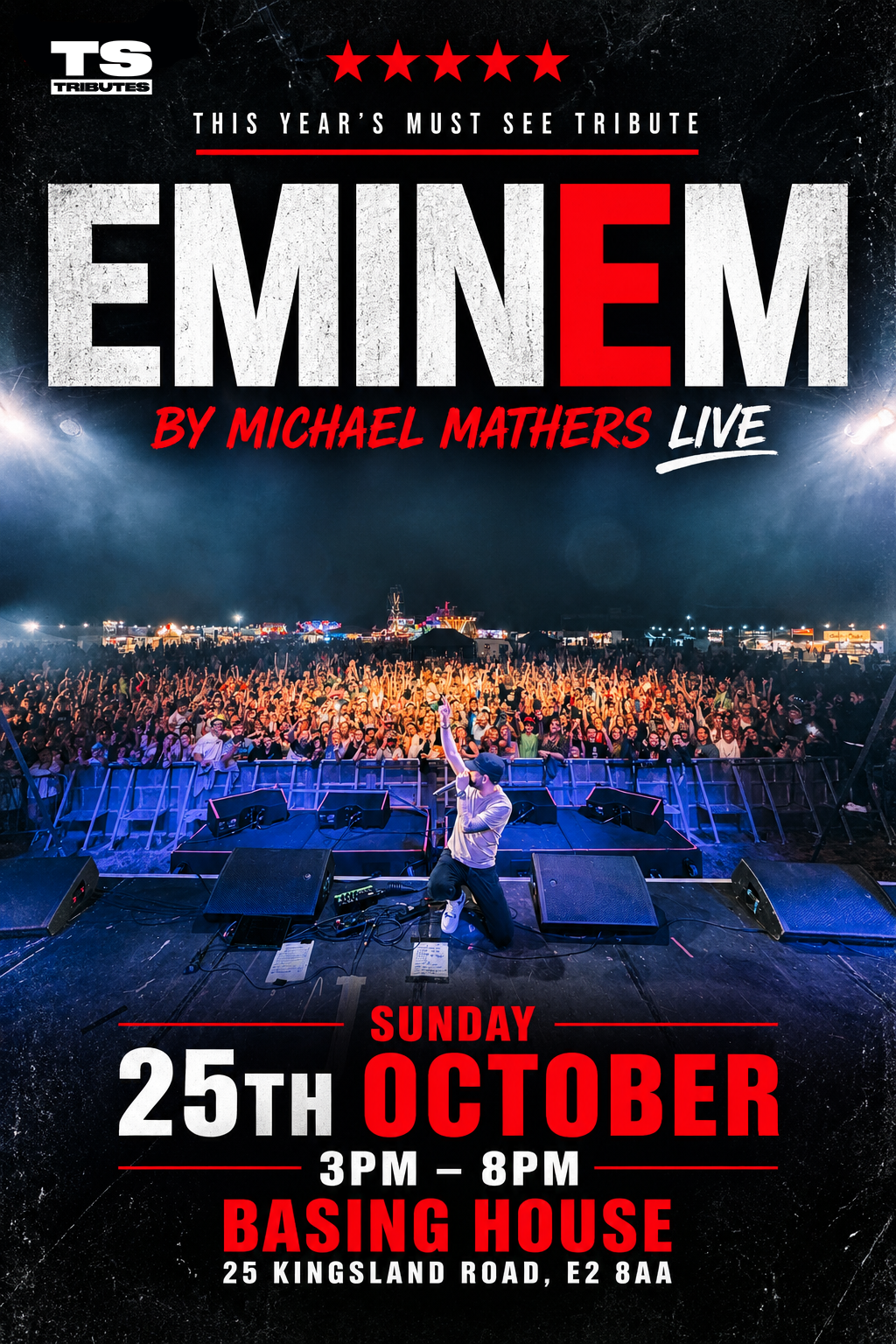 Michael Mathers The Ultimate Eminem Tribute Live - Basing House