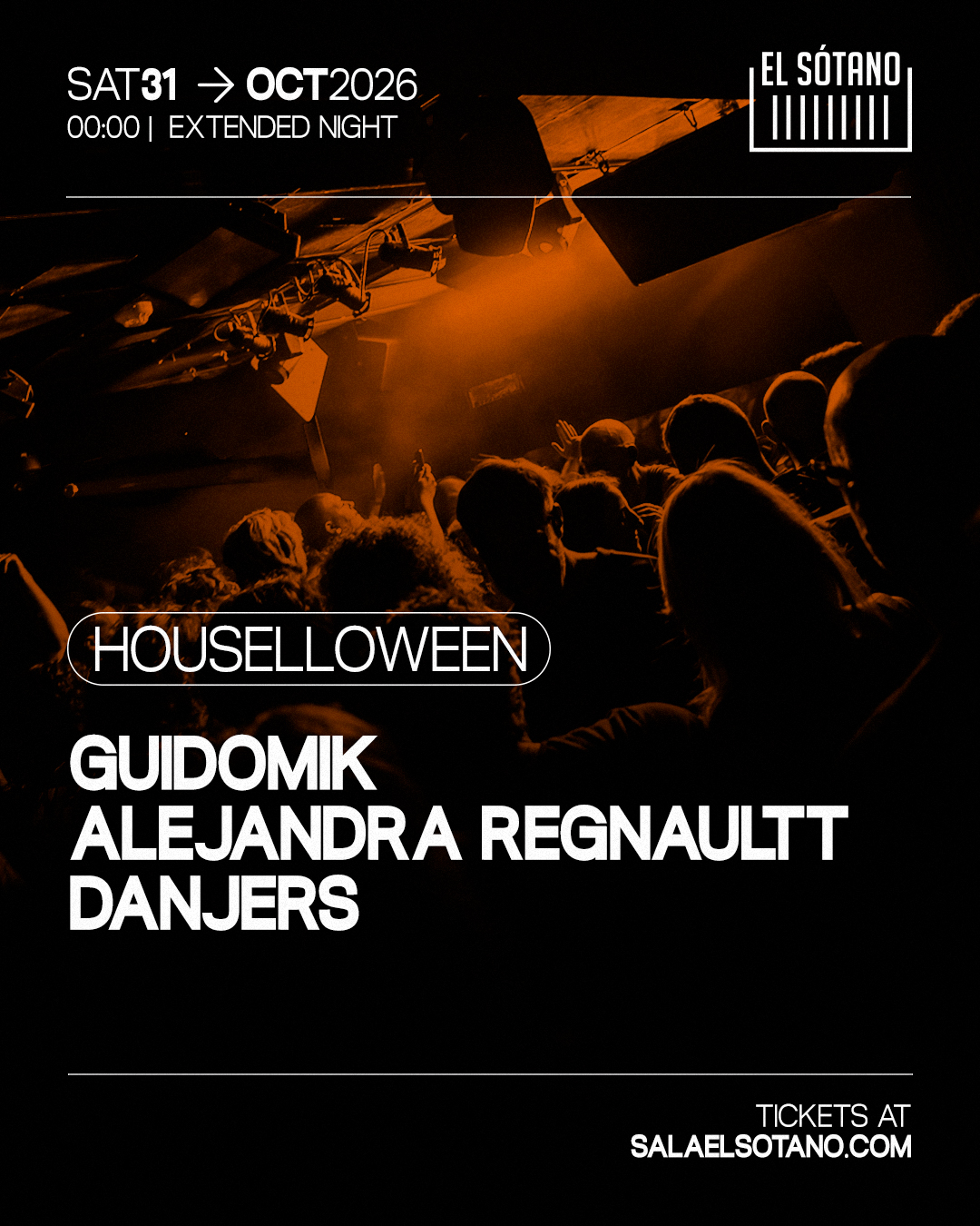 HOUSELLOWEEN: Guido, Alejandra Regnaultt, Danjers