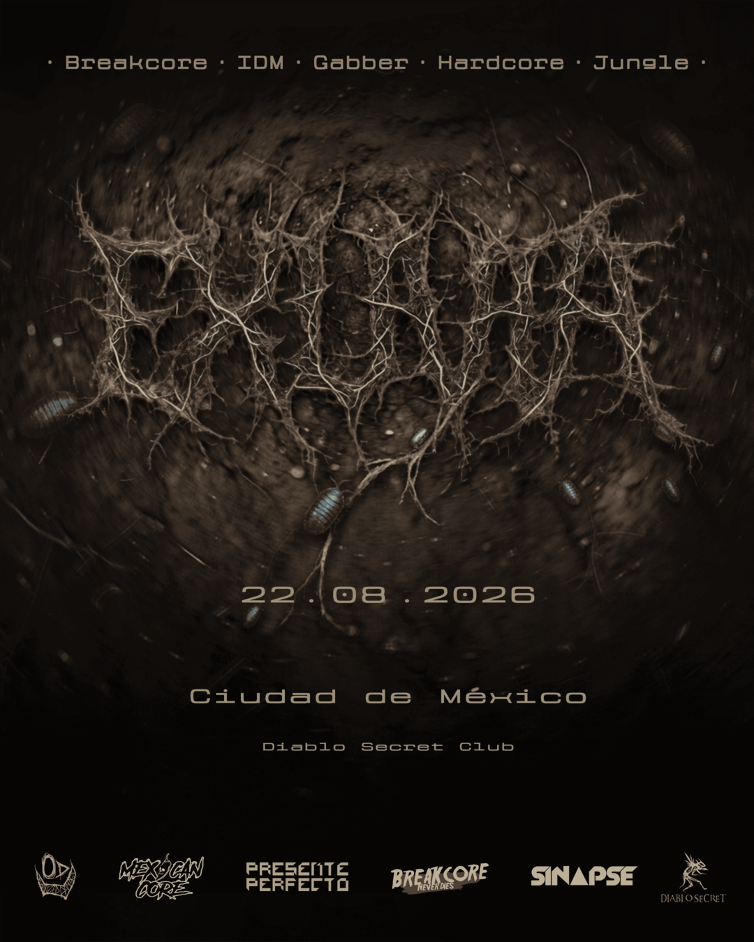 Flyer de EXUVIA