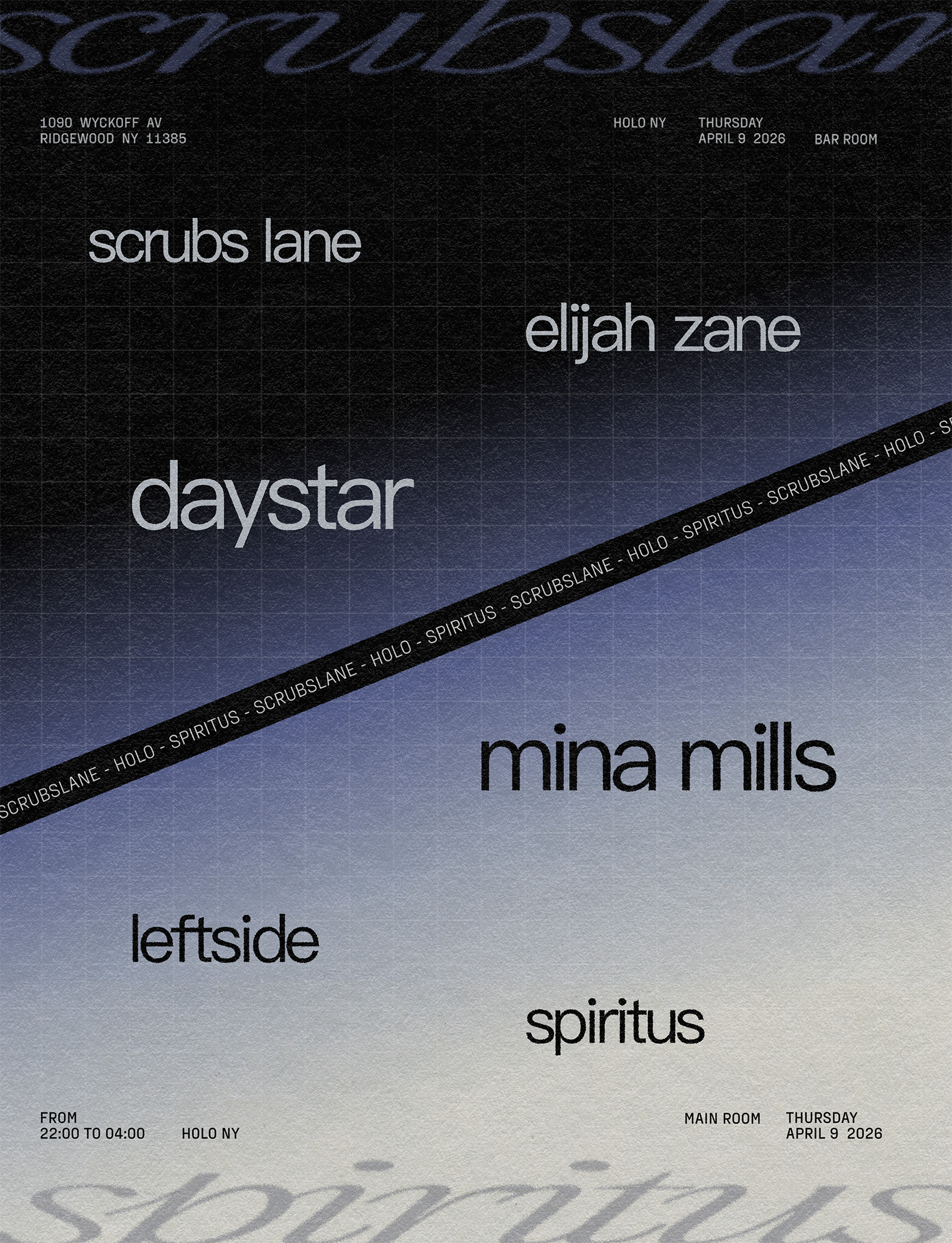 Scrubs Lane X Spiritus