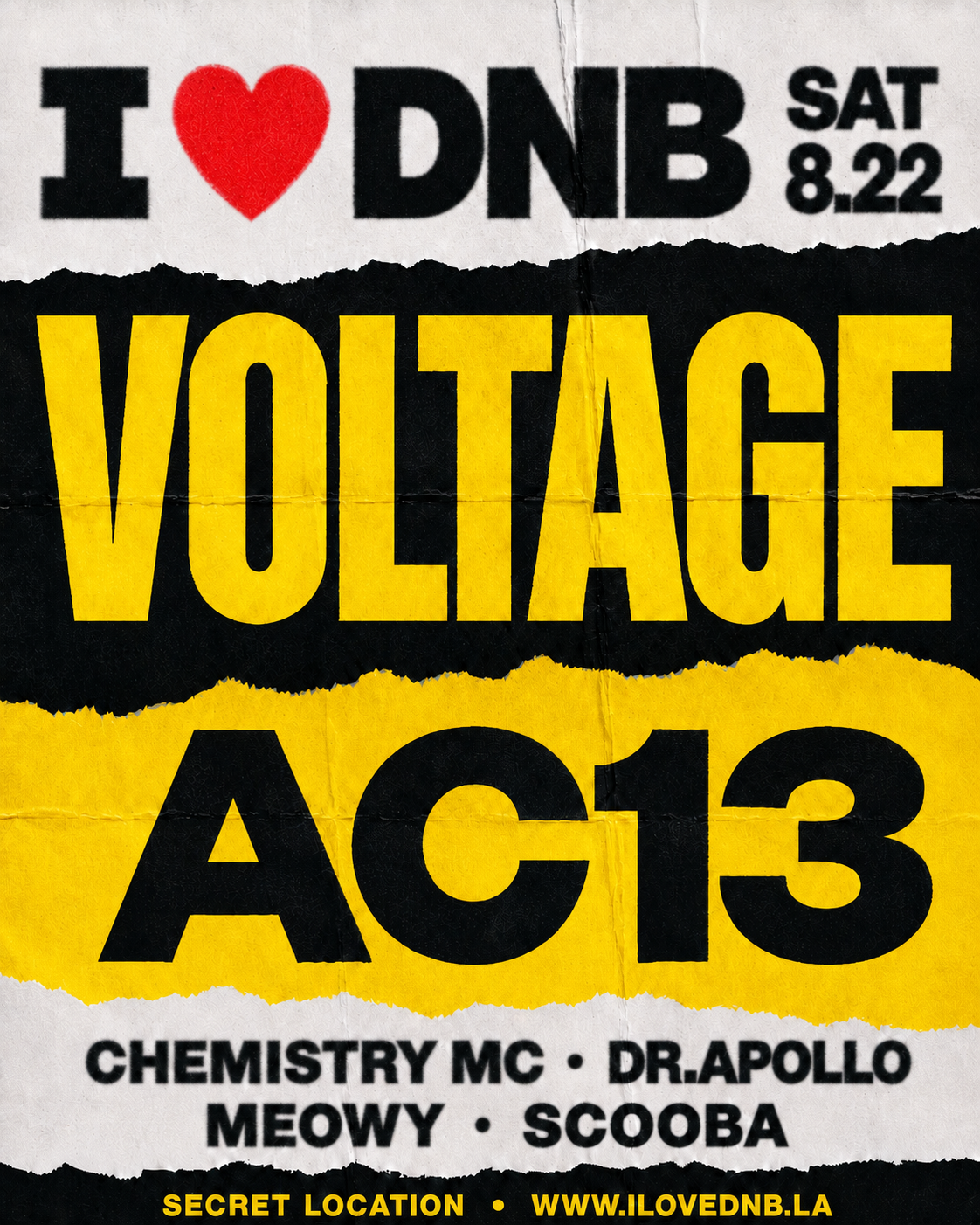 I LOVE DNB: Voltage + AC13