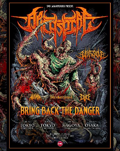 SWD Japan Proudly presents Archspire – Bring Back The Danger – Japan Tour 2027