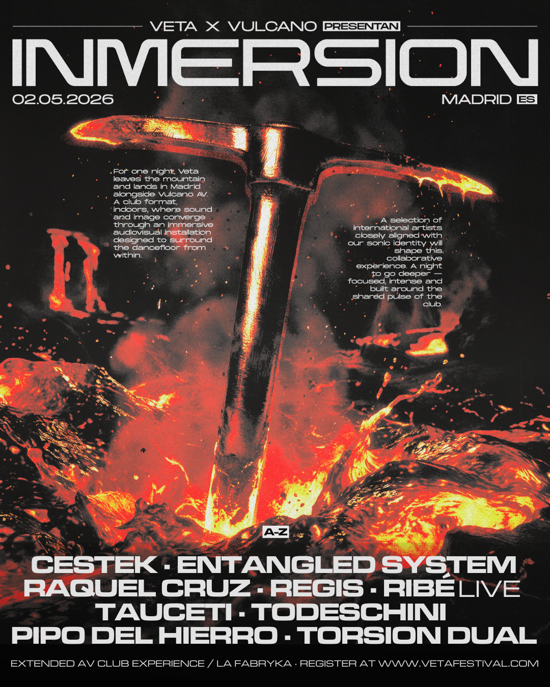 INMERSION: Veta x Vulcano