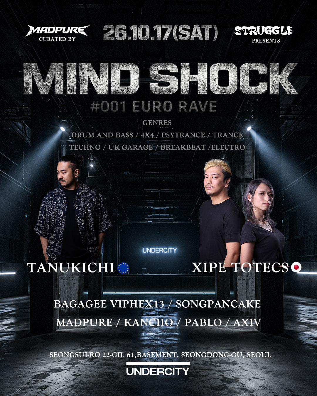 STRUGGLE PRESENTS - MIND SHOCK 001 EURO RAVE