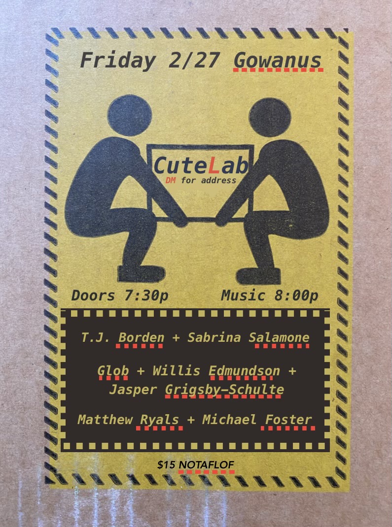 Improvised Music at Cutelab