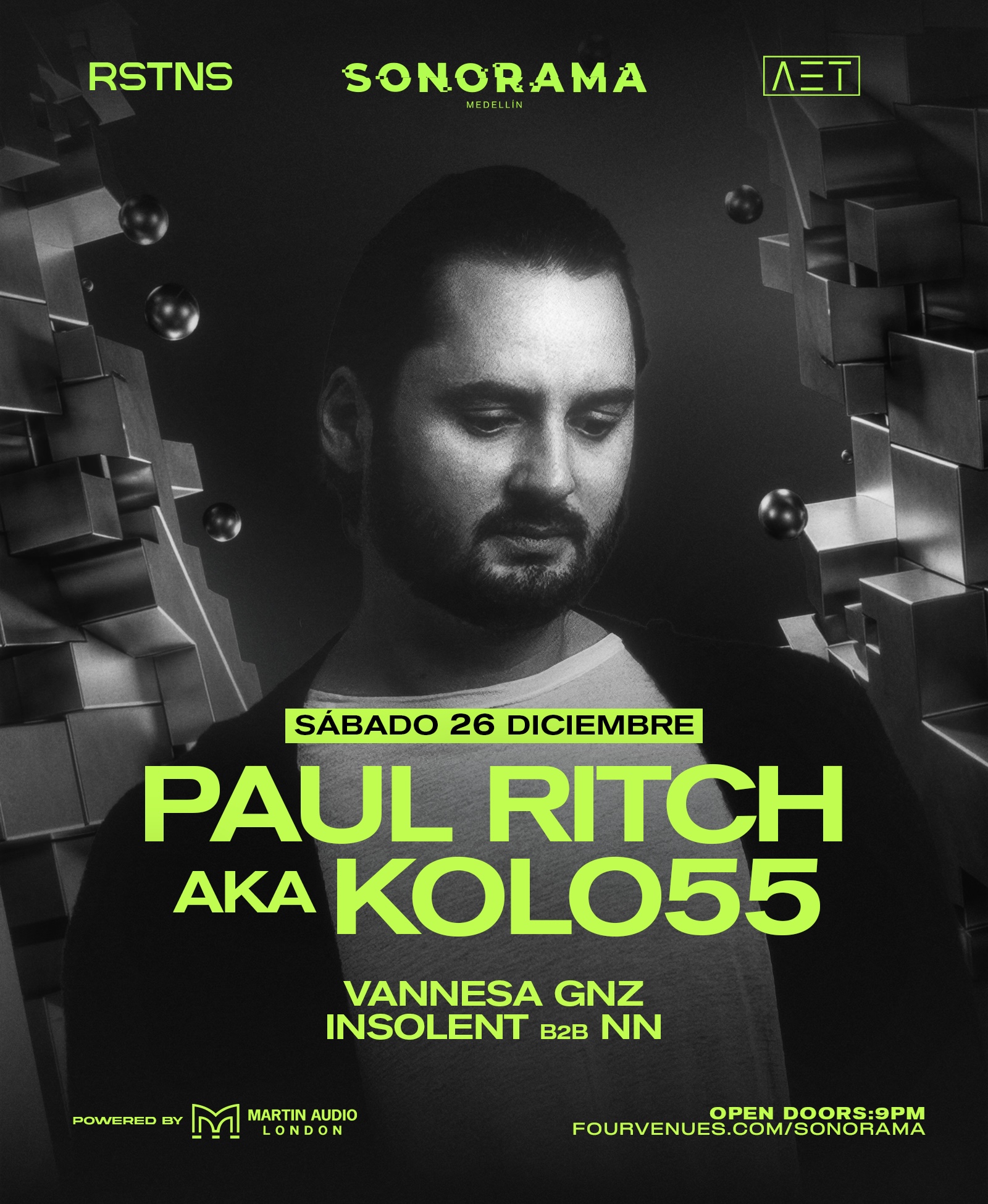 Sonorama, RSTNS & Aerotechno Pres / Paul Ritch