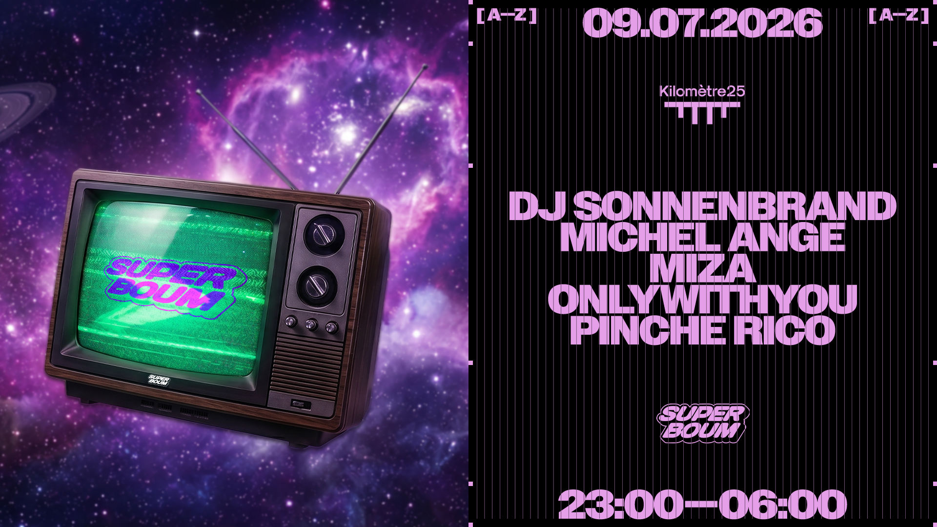 SUPERBOUM: OnlyWithYou, DJ Sonnenbrand, MICHELANGE & MORE