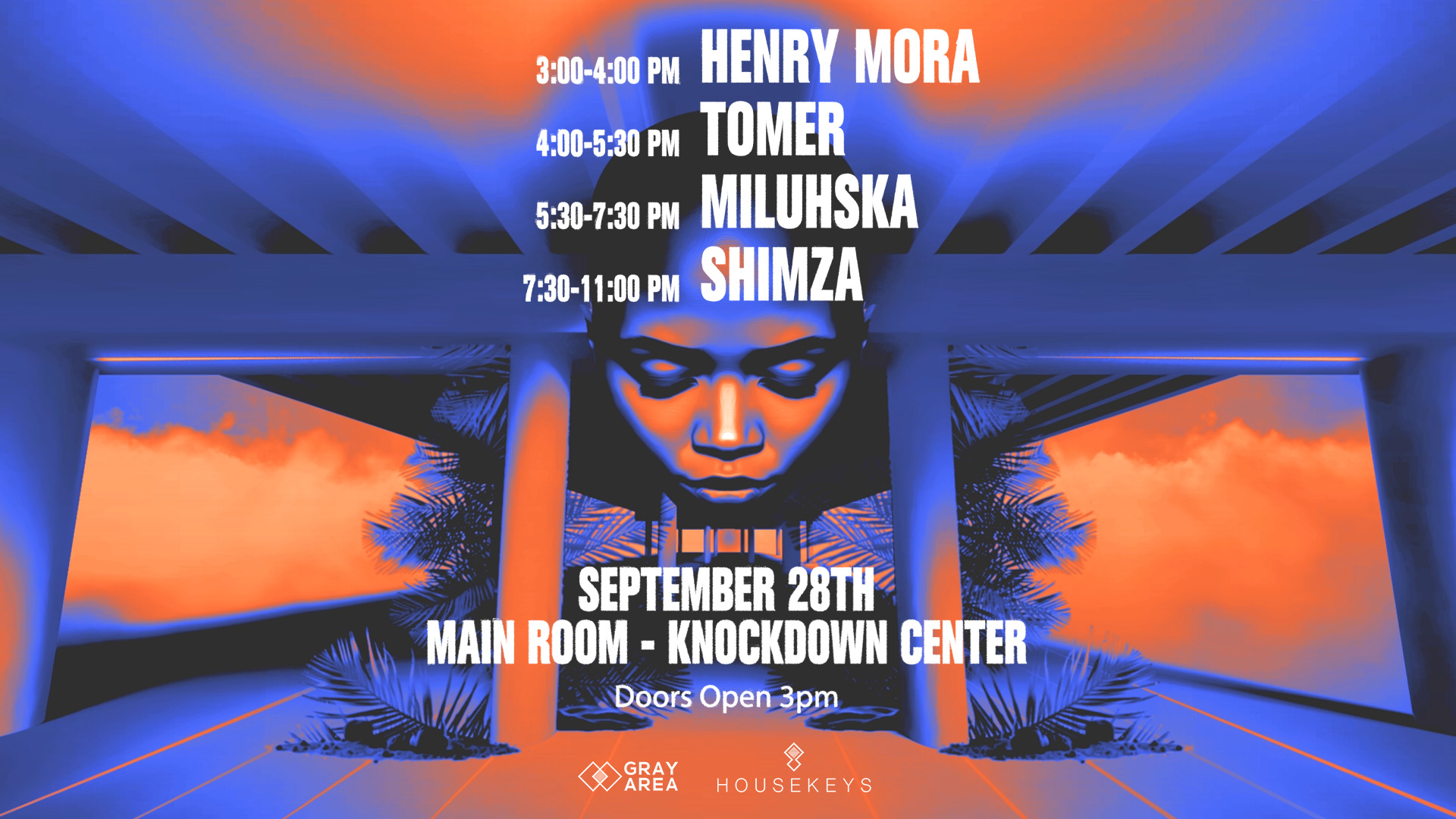 Shimza & Co w/ Milushka, Tomer & More at Knockdown Center, New