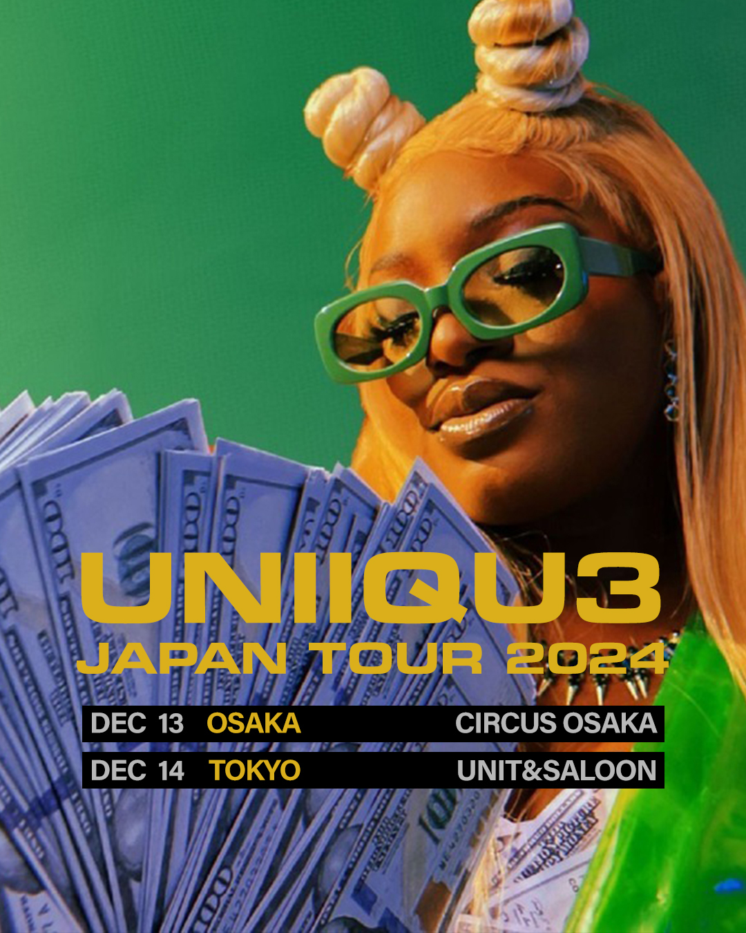 DJ EZ & UNiiQU3 JAPAN TOUR at Circus Osaka, Osaka