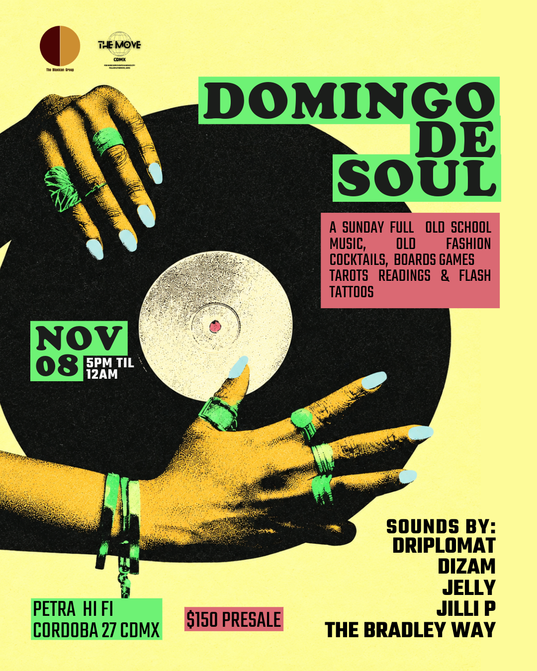 Flyer de Domingo De Soul