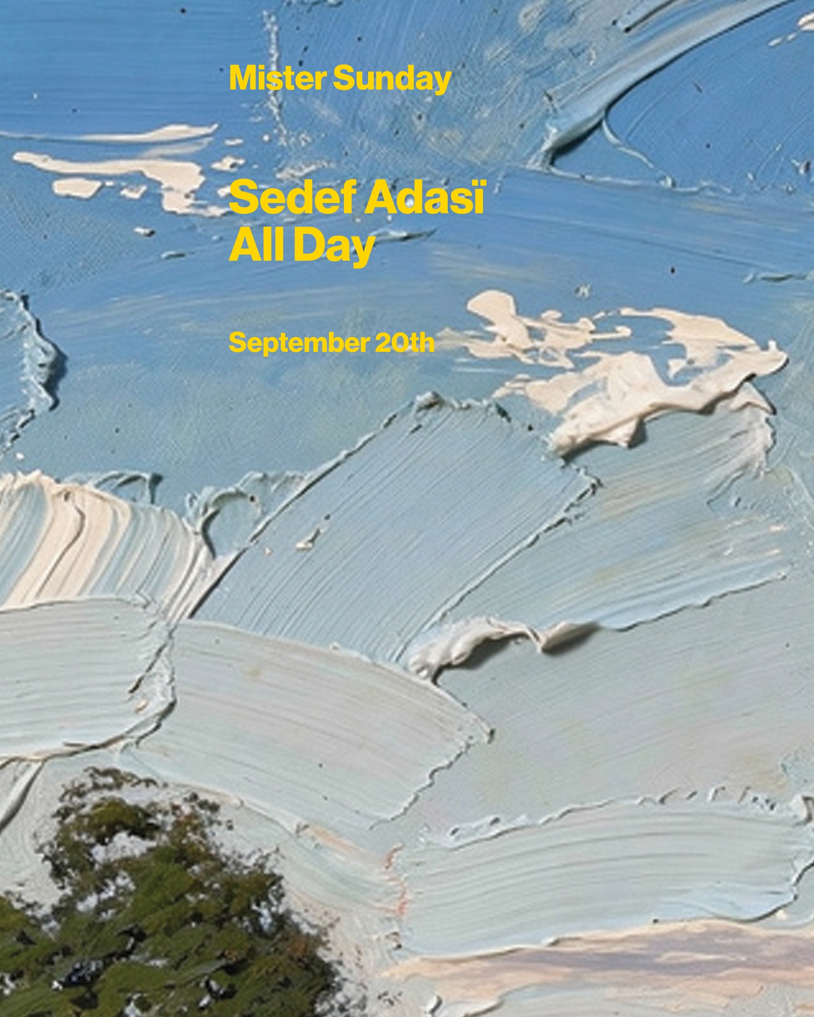 Mister Sunday: Sedef Adasï Takeover
