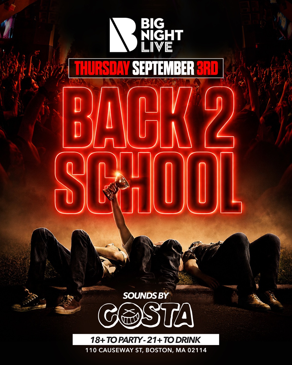 Welcome / Back 2 School (18+)