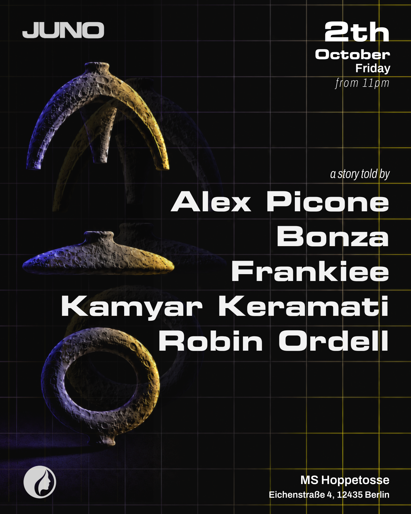 Juno x Hoppetosse: Alex Picone, Robin Ordell, Kamyar Keramati, Bonza, Frankiee