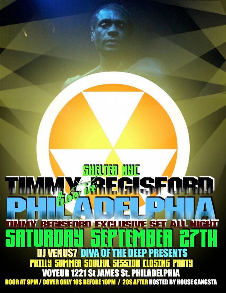 Timmy Regisford Live IN Philly All Night at Voyeur, Philadelphia
