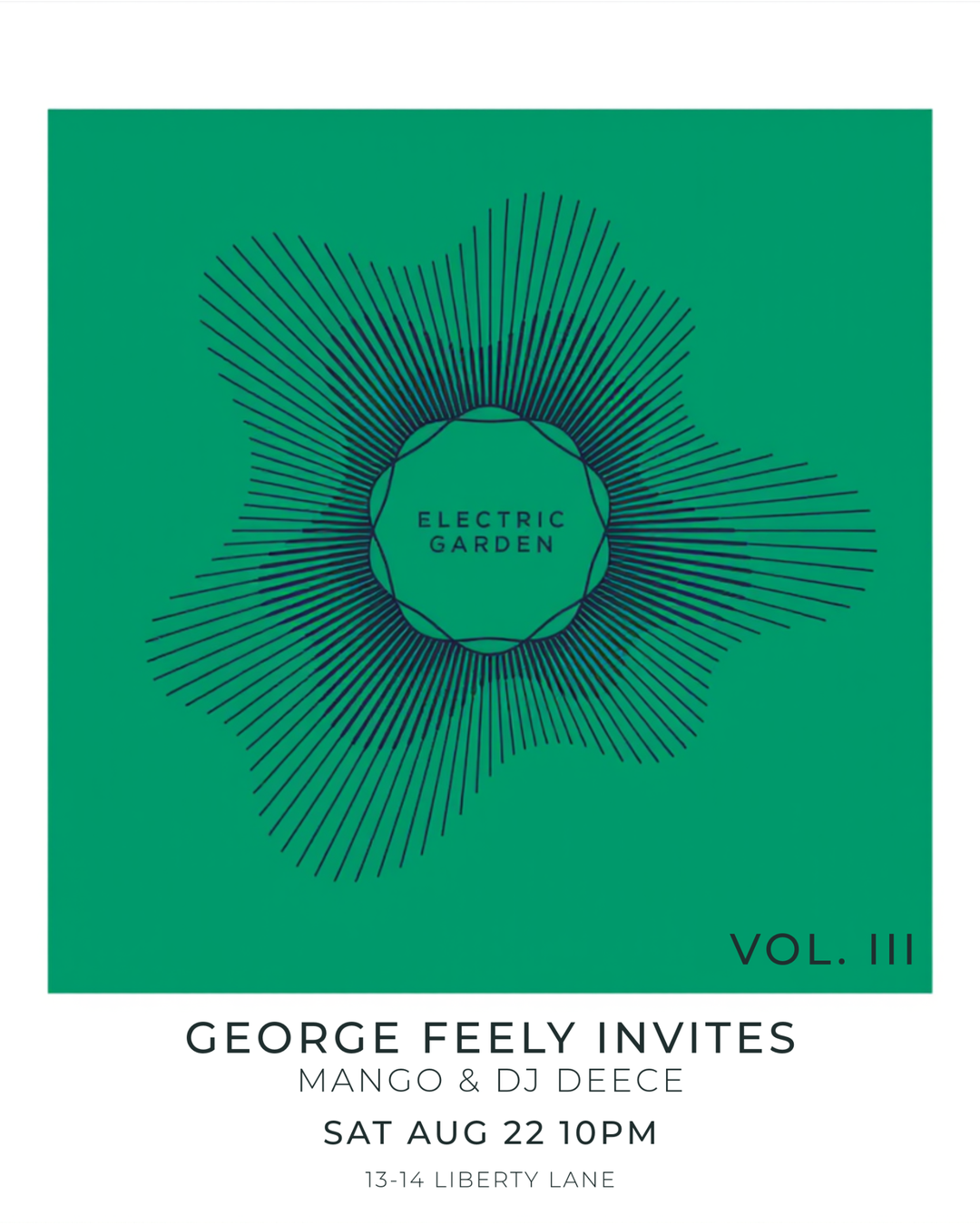 George Feely Invites Vol 3 - Mango & DJ Deece