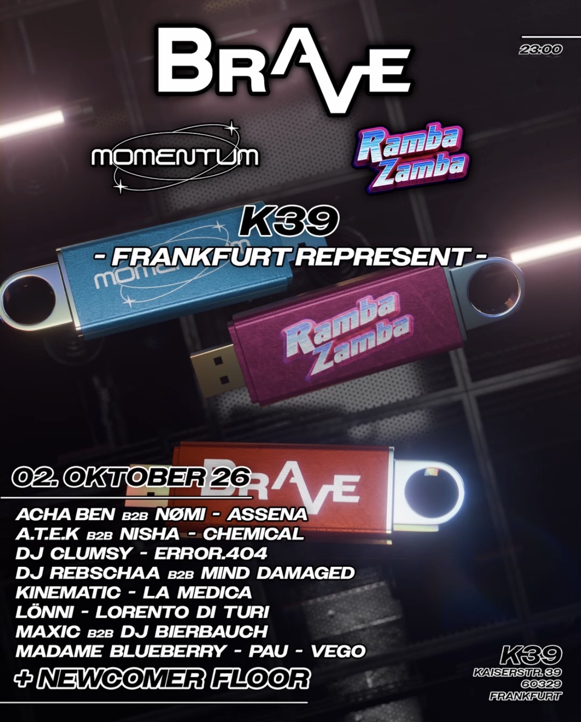 BRAVE x MOMENTUM x RAMBAZAMBA