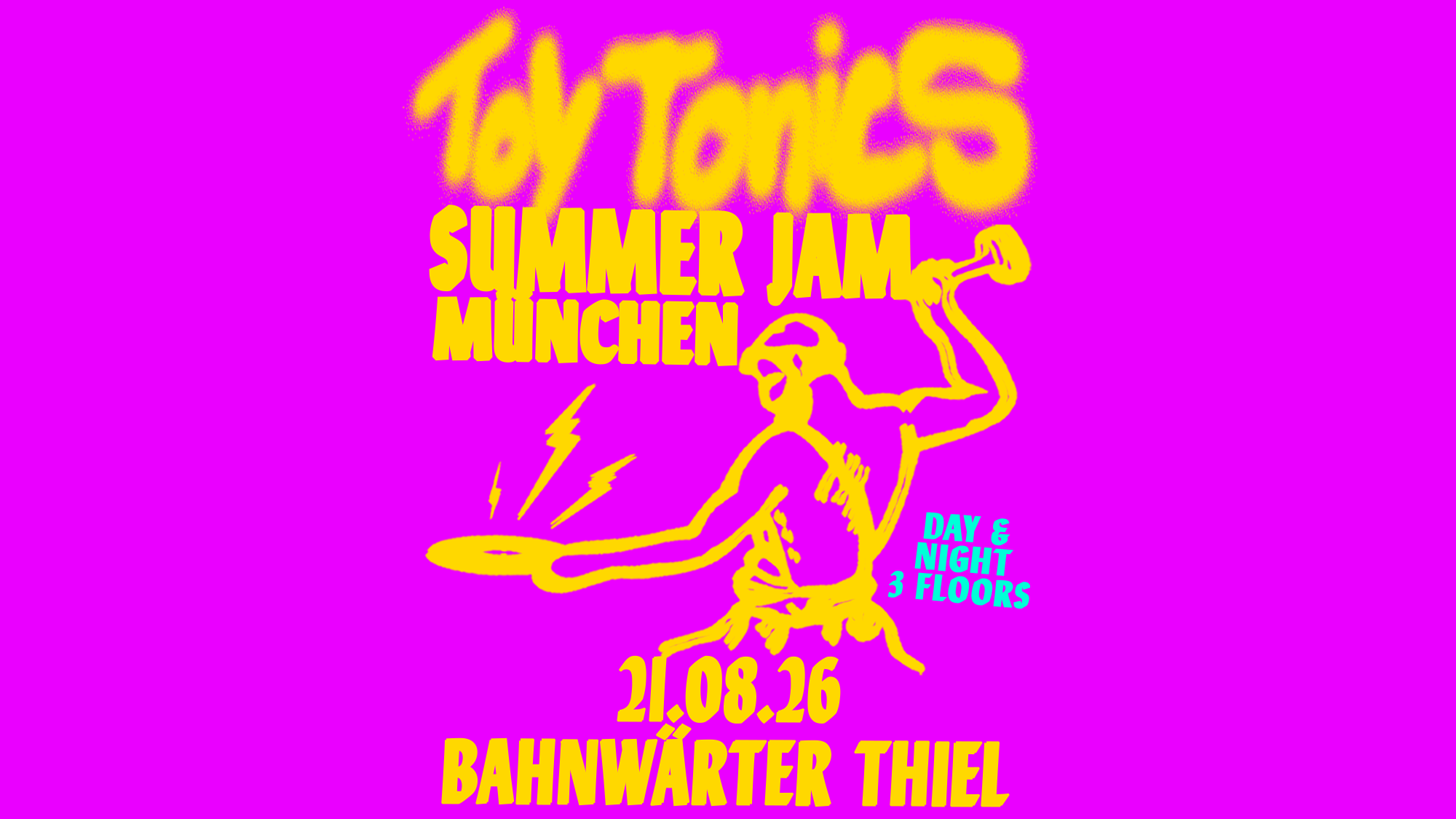 Toy Tonics Summer Jam - Open Air & Club — Bahnwärter Thiel, Мюнхен