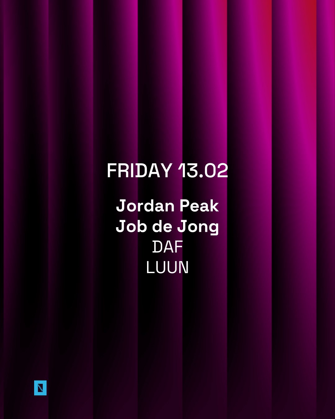 TOFFLER presents Jordan Peak, Job de Jong