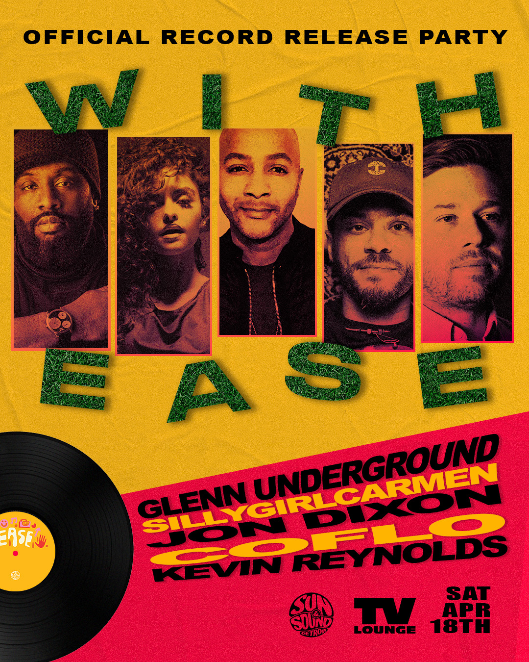 WITH EASE • Official Record Release Party