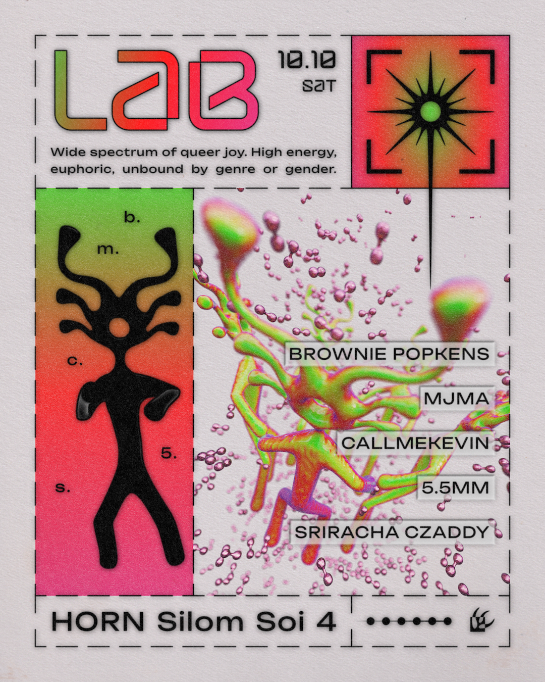 LAB: Brownie Popkens / MJMA / 5.5MM / CallMeKevin / Sriracha Czaddy