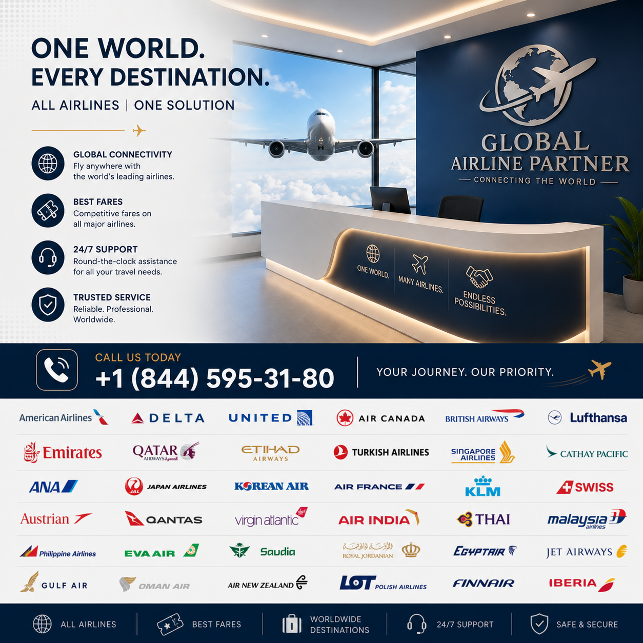 +1 (844) 595-31-80 ➝ United Airlines Buffalo Office 2026