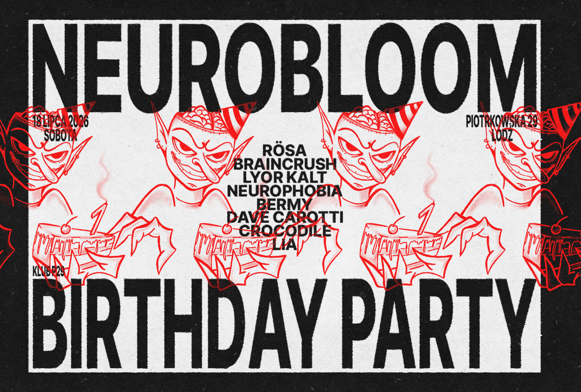 NEUROBLOOM BIRTHDAY PARTY — P29, Лодзь
