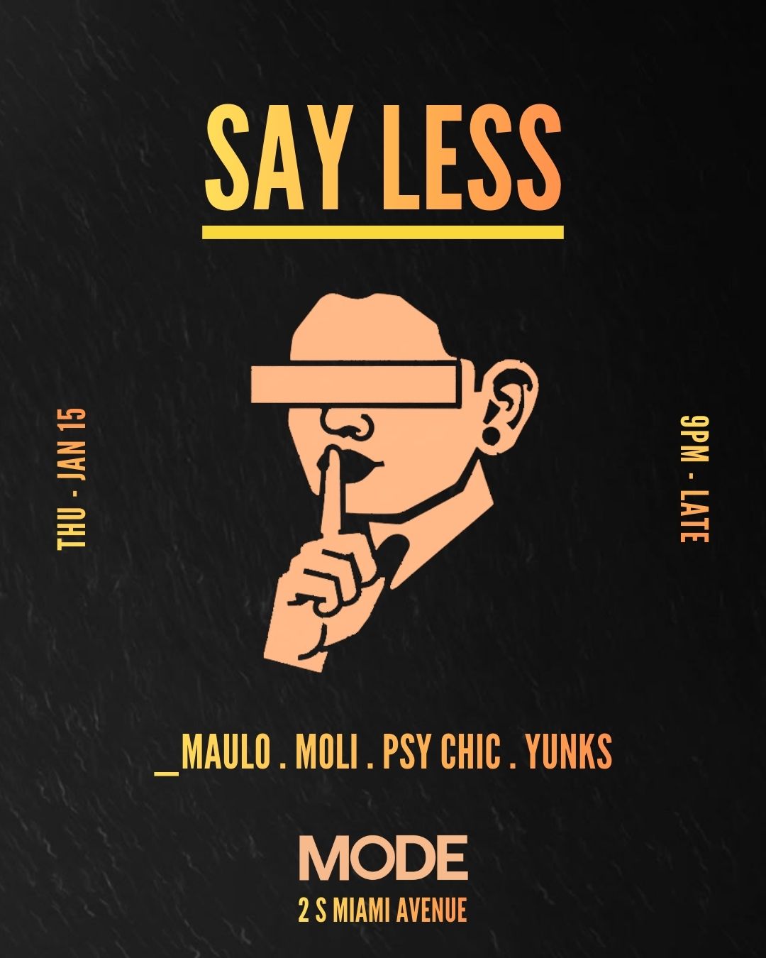 Say Less: Yunks & Friends