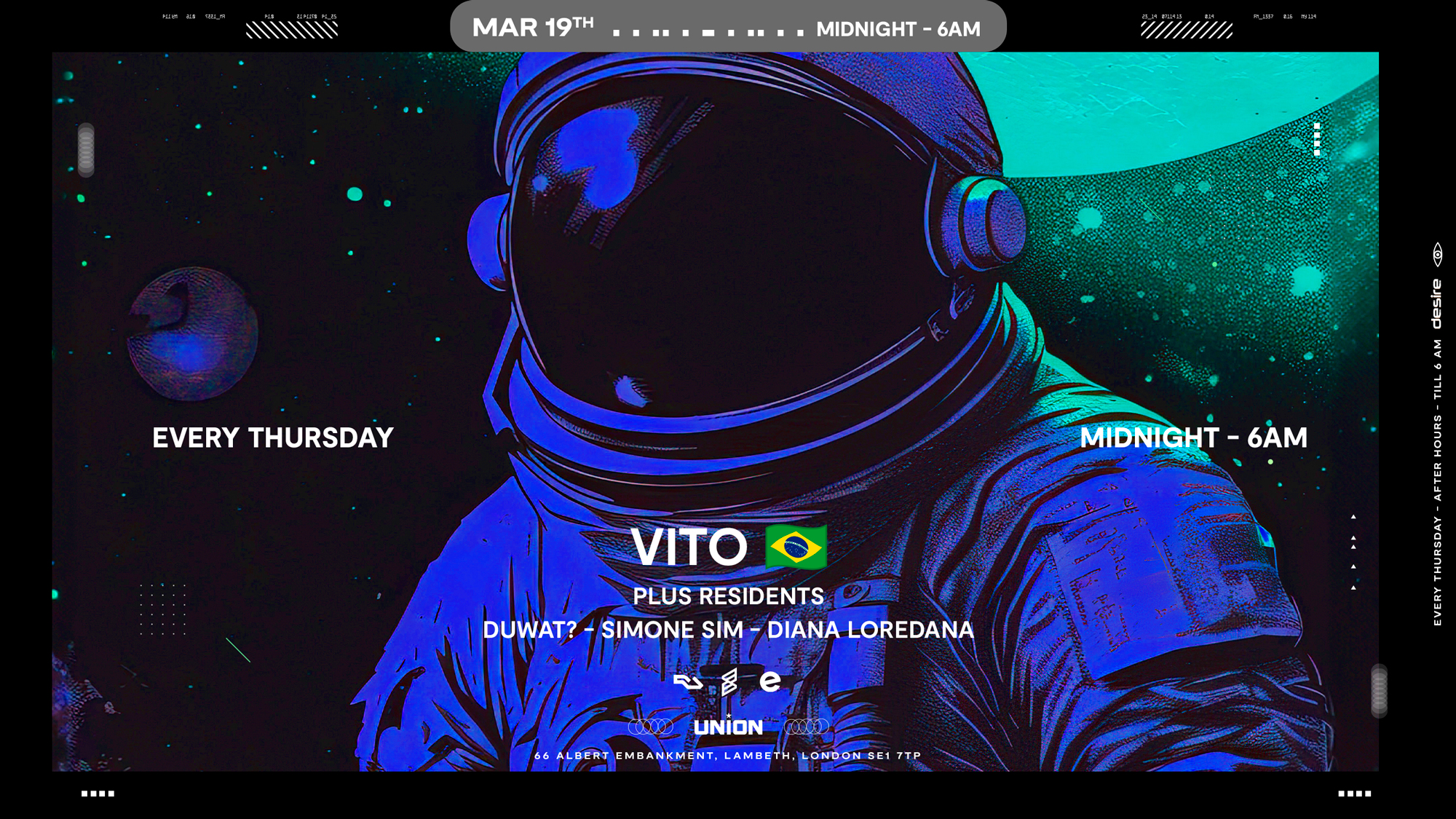 DESIRE - Weekly Thursday After Party