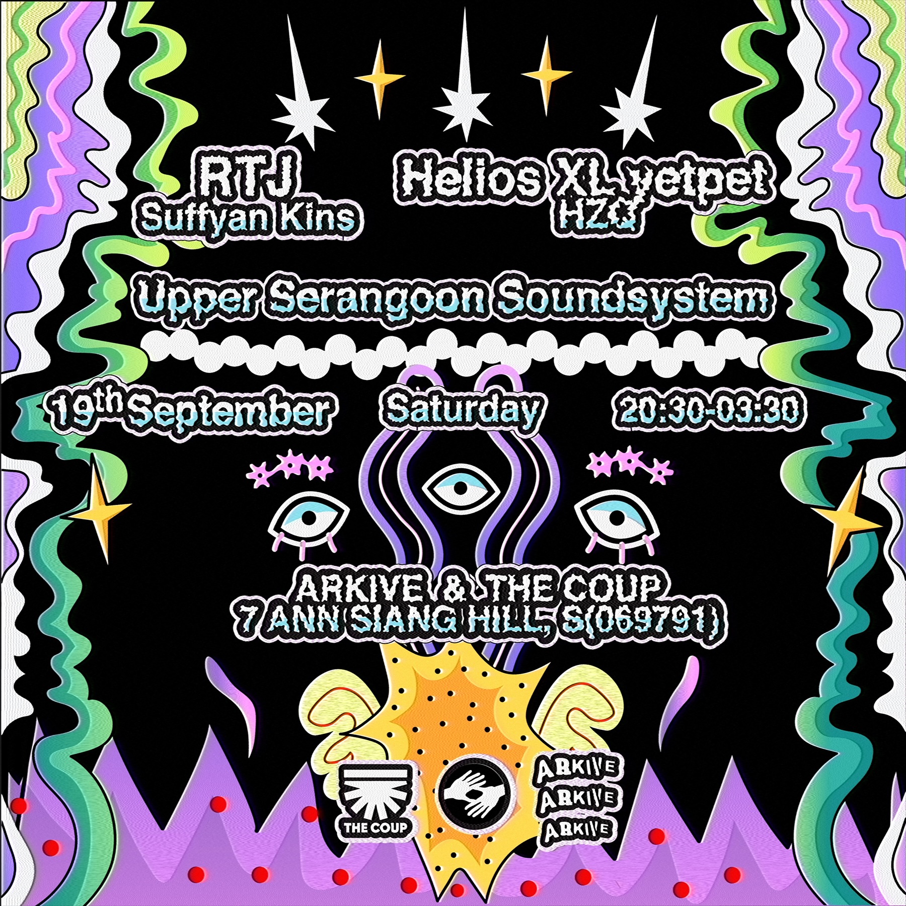 Shutter Rhythms with Helios XL, HZQ, Kins, RTJ, Suffyan & YETPET