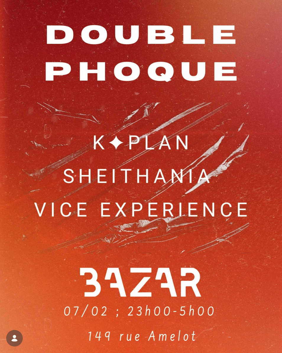 Double Phoque présente House Night Long avec KPlan, Sheithania et Vice Experience