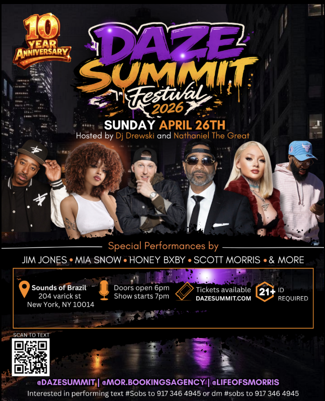Daze Summit Festival: Jim Jones, Mia Snow, Honey Bxby, & More at