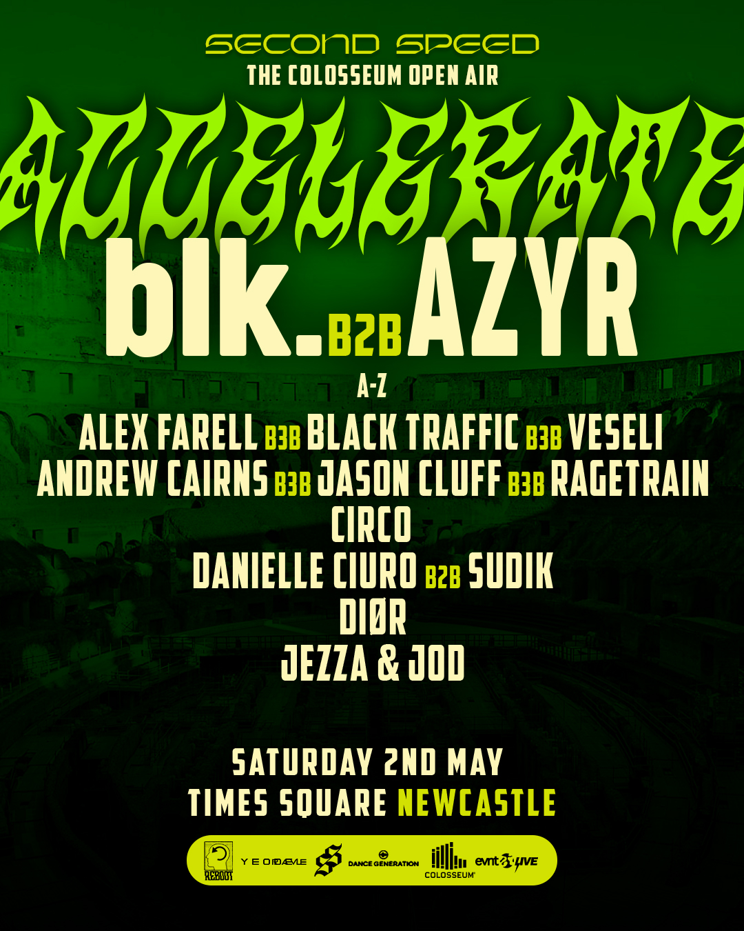 Second Speed: Open Air blk. b2b Azyr