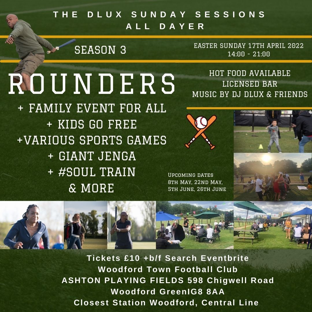 The Dlux Sunday Sessions - Easter Sunday Music All Dayer & Rounders  Tournament at TBA, London